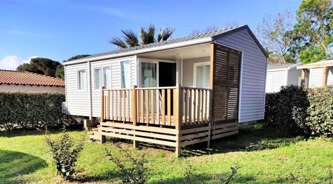 Mobil Home 4 Personnes Tout Confort Port-la-Nouvelle Ngoại thất bức ảnh